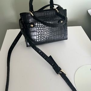 Black small cross body